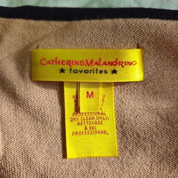 Catherine Malandrino Favorites Short Sleeve Crochet Black Bodycon Mini Dress M - Picture 11 of 14